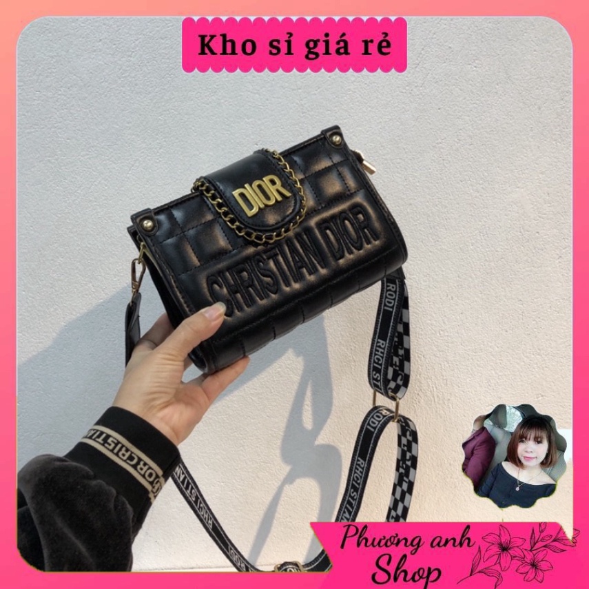 Túi xách nữ đeo chéo dây bản to thổ cẩm phong cách vintage hót 2022 VG652 helobaby