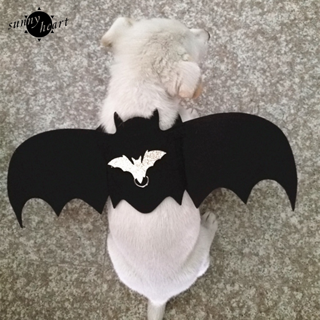 1 Bộ Dây Xích Và Đôi Cánh Dơi Siêu Nhẹ Hóa Trang Cho Thú Cưng