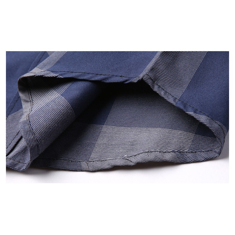 Áo Sơ Mi Nam FLASHBACKS Dài Tay -  Kẻ Caro - Thời Trang Nam - Vải Lụa Cao Cấp Thoáng Mát - AD000001 | BigBuy360 - bigbuy360.vn