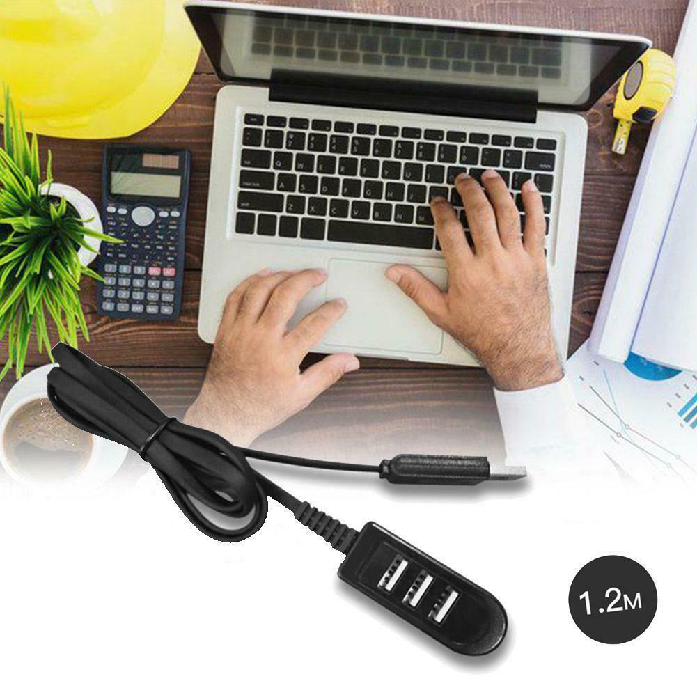 Bộ Chia 3 Cổng Usb 2.0 Dài 0.3m/1.2m Có Bộ Chuyển Đổi Hub Pc Mini Usb S2Q5 Laptop Nguồn Hab Cho Z5S3