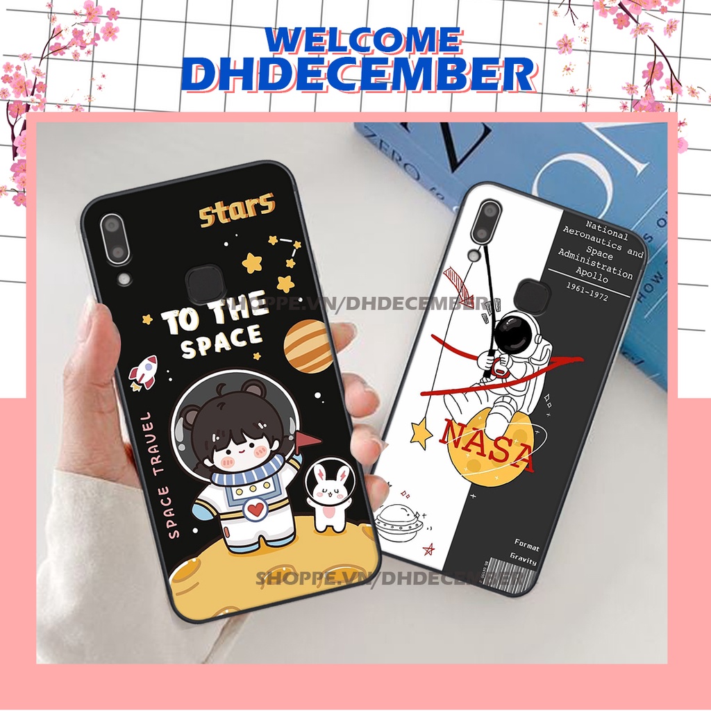 Ốp lưng Vivo Y91 / Y93 / Y95 in hình dễ thương- cute dog- n@sa RẺ-ĐẸP-CHẤT