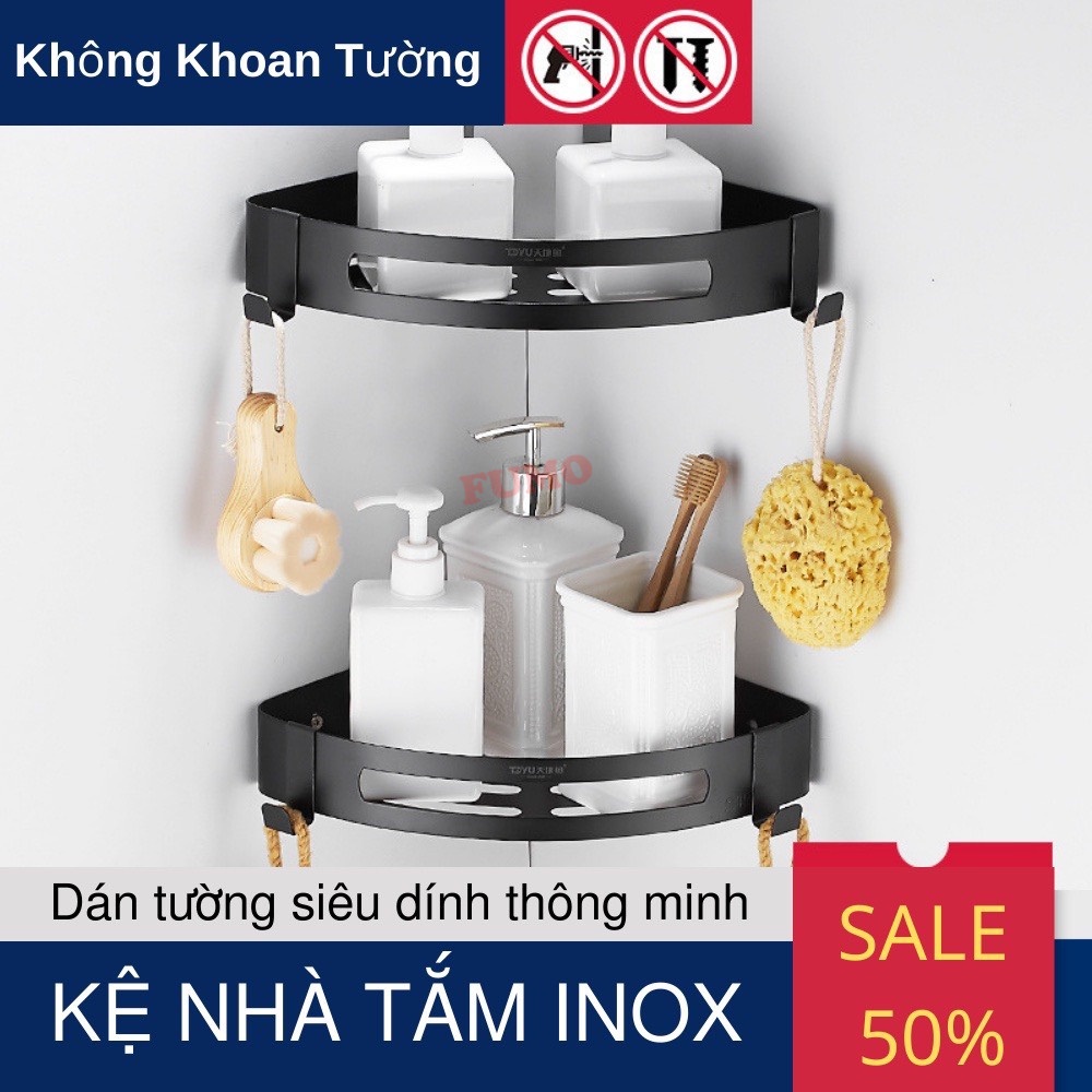 Kệ góc tường nhà tắm cao cấp, kệ để đổ đa năng cho nhà bếp, nhà tắm HH014