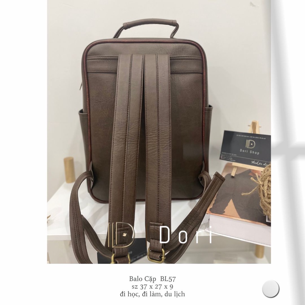 BALO DA CAO CẤP, BA LÔ ĐỂ LAPTOP 15in DORI|BL57