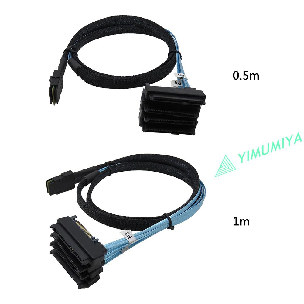 Dây Cáp Chuyển Đổi Sata Mini Sas 36 Pin Sff-8087 Sang 4 Sas 29 Pin Sff-8482 15p Sata | BigBuy360 - bigbuy360.vn