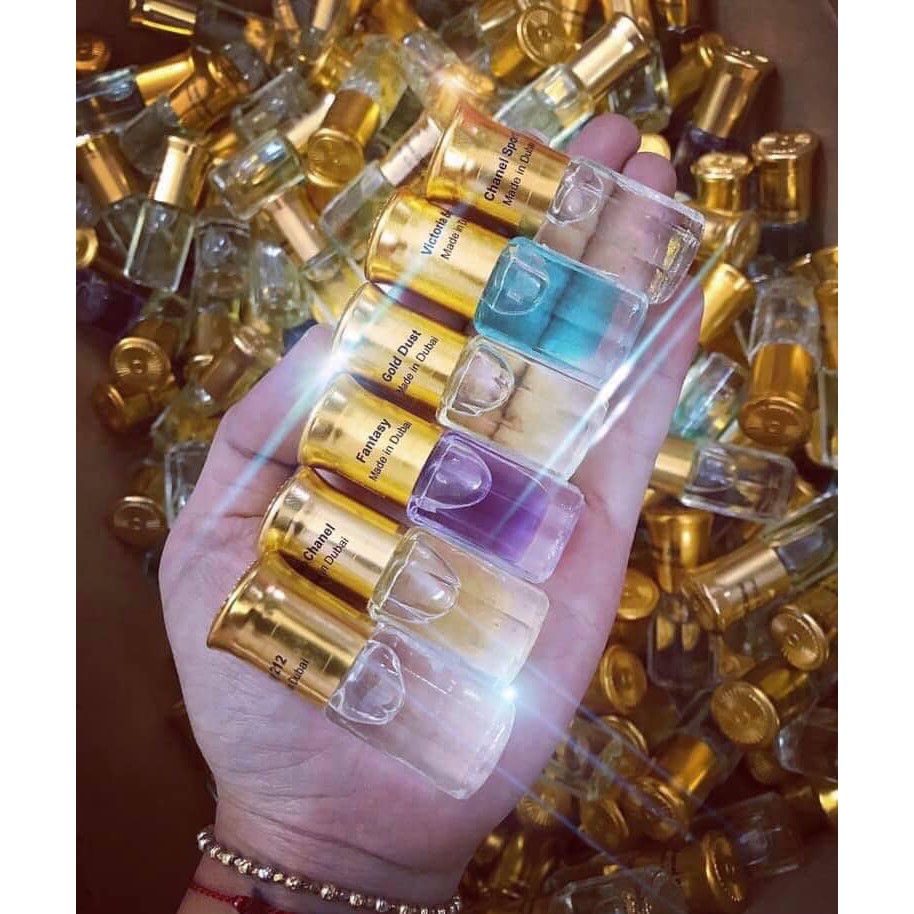Tinh Dầu Nước Hoa Dubai Royal Set Mini 5 Chai 3ml Thơm Lâu Sang Trọng Quý Phái Đẳng Cấp Xuất Xứ Dubai Chính Hãng | Thế Giới Skin Care