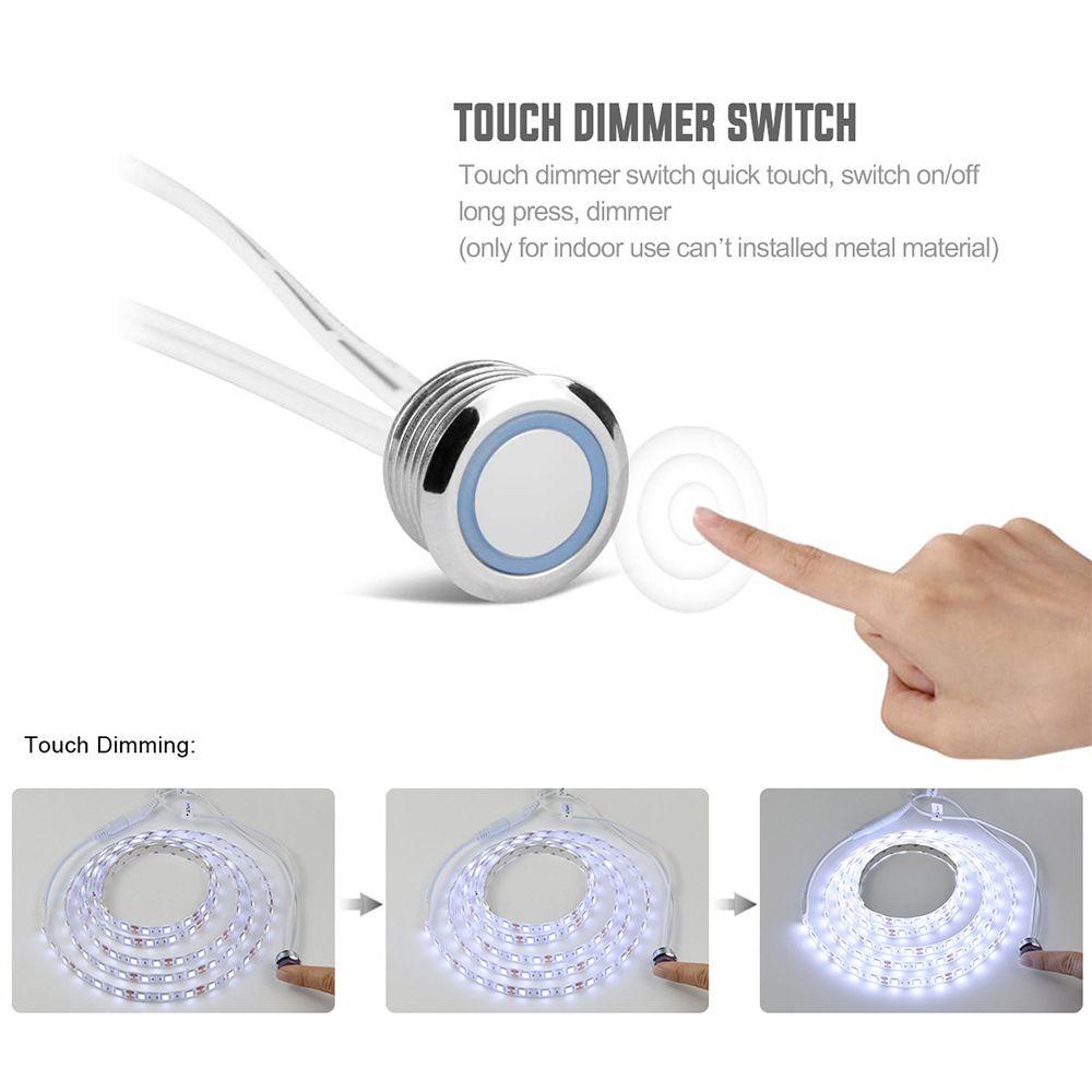 Đèn LED Cảm Ứng Điều Chỉnh Độ Sáng Cho Đèn LED 12V 5A