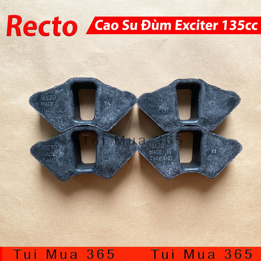 Cao su đùm Recto cho Exciter 135, Winner, Raider xăng cơ và Raider Fi - Made in Thailan