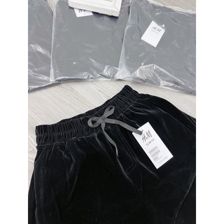 Quần short nhung cạp chun kiểu dáng basic dễ mặc, dễ phối đồ ( có ảnh thật)