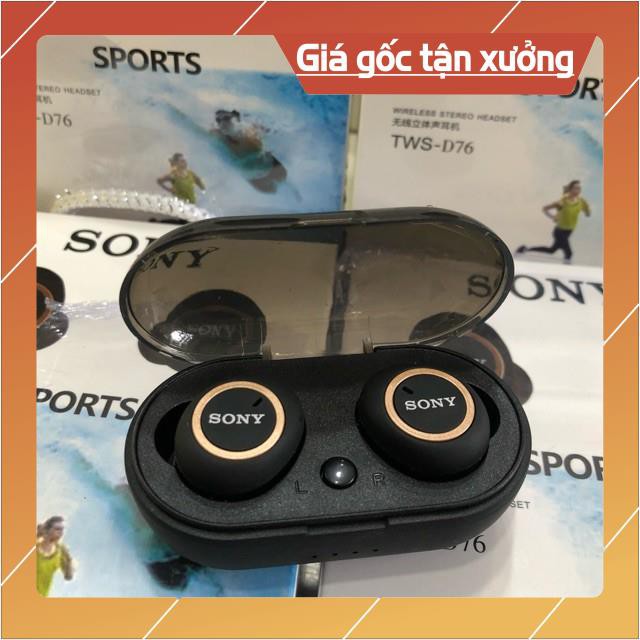 Tai nghe Bluetooth sony D76 True Wireless kháng nước [SONY D76]