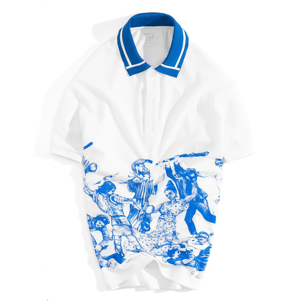 Áo Polo Nam THE RISE 4D ,thun cao cấp from chuẩn, thiết kế phong cách sang trọng  AREMI - APL0018