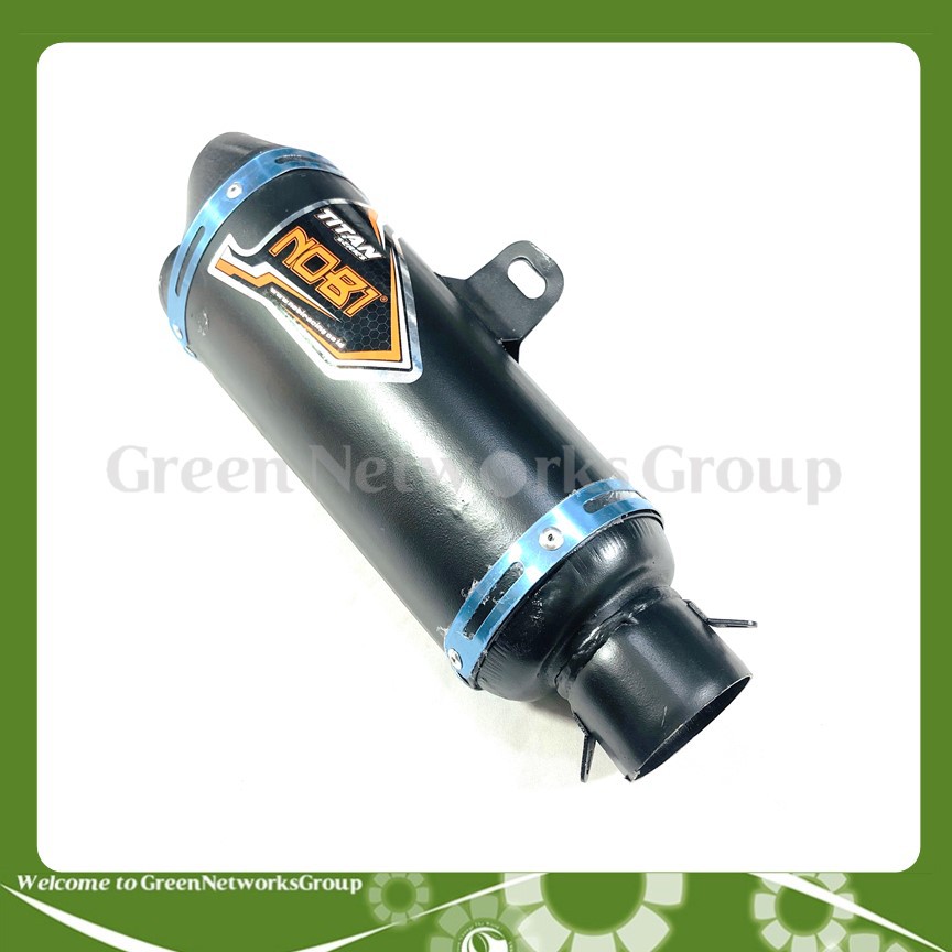 Pô Nobi Titan đen 2 Nòng gắn được cho mọi loại xe Greennetworks