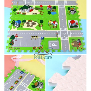 Thảm lắp ráp Lock&Lock Play Road Map MAT57