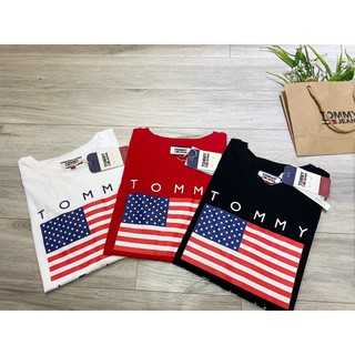 Áo thun VNXK Tommy Jeans vải mát xịn co giãn