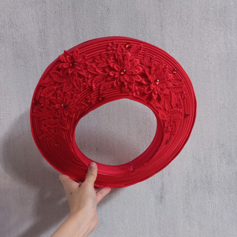 Khăn 25 vòng ren 3d siêu xinh