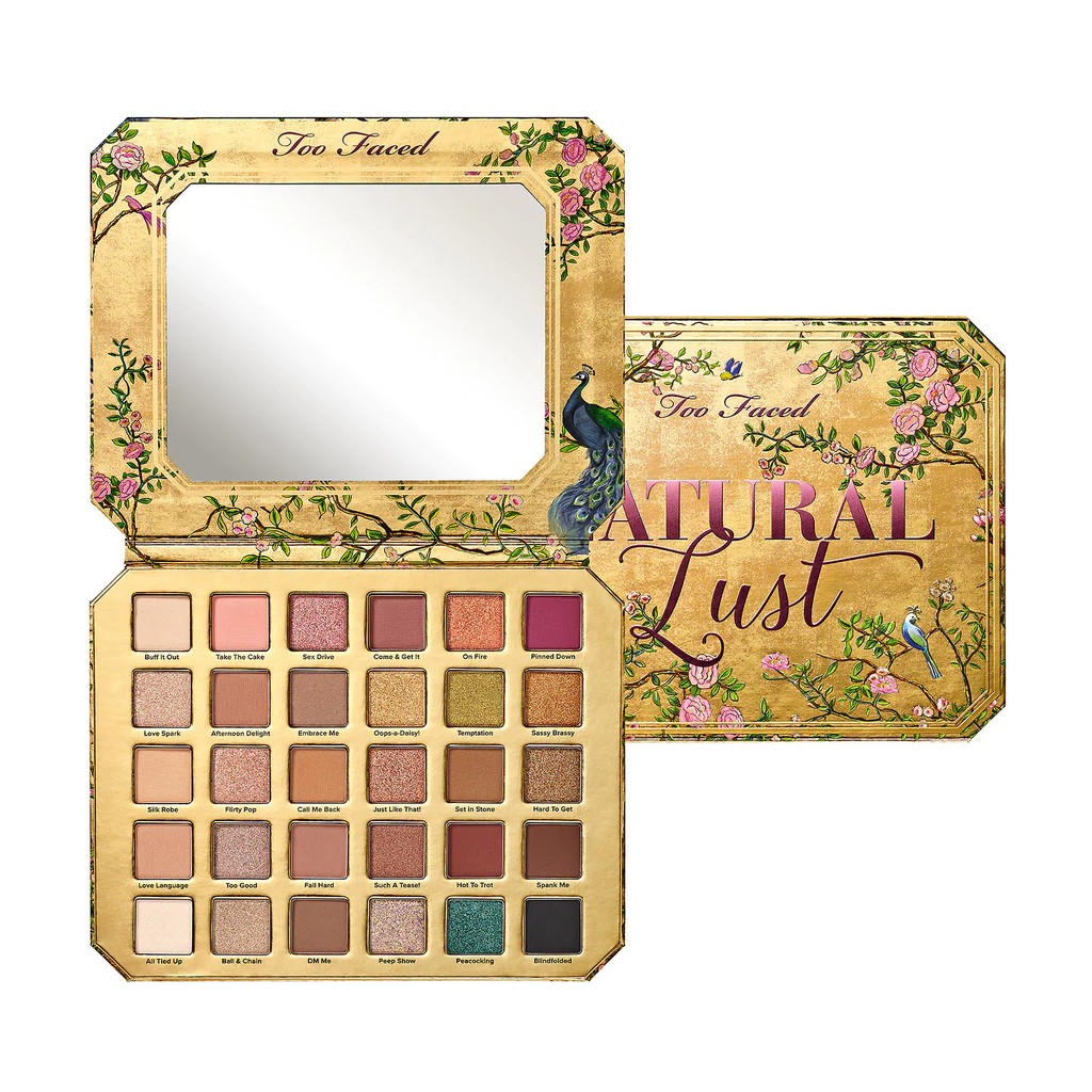 Too Faced Bảng Phấn Mắt Natural Lust - Naturally Sexy Eye Shadow Palette 30 Ô Màu