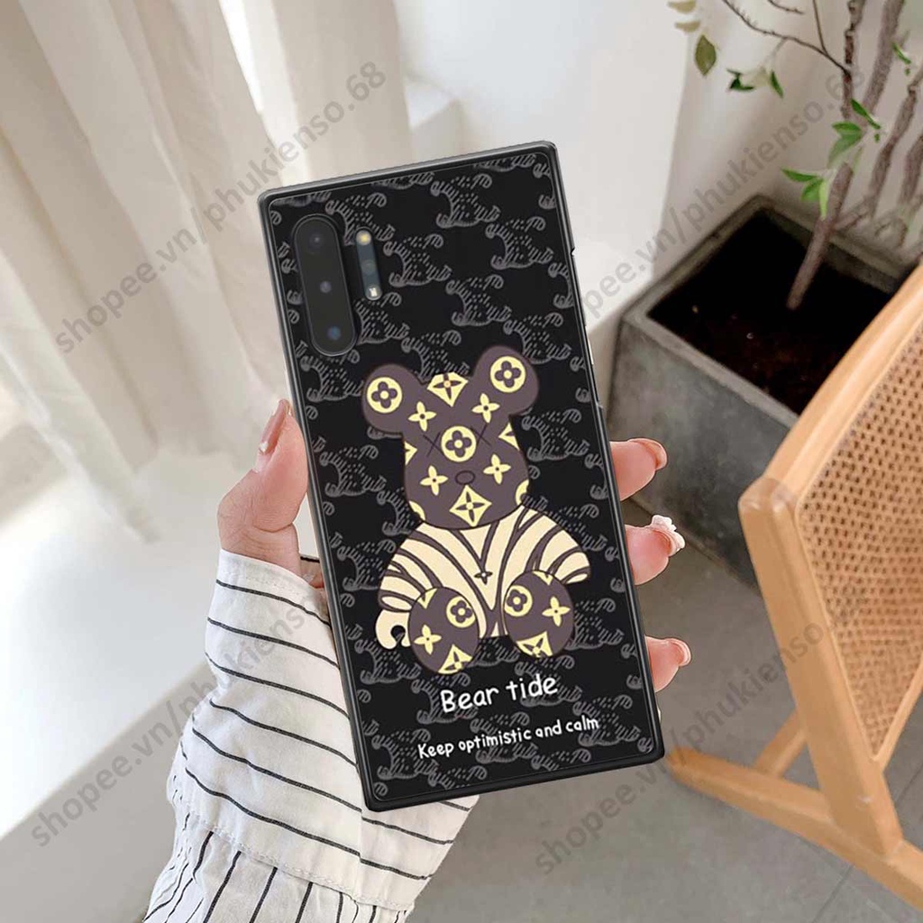 Ốp lưng điện thoại Samsung Note 10 / Note 10 Plus / Note 10+ elegant, gấu be@rbrick cao cấp, vỏ ốp rẻ đẹp