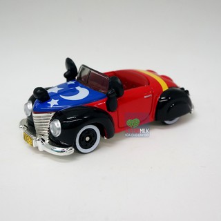 Xe Mui trần Mickey đỏ đen - Tomica