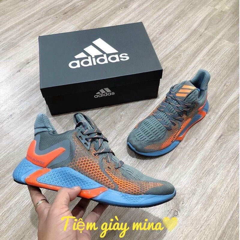 Giày alphabounce 2020 bản 11 . Giày thể thao nam nữ  buộc dây kèm hộp