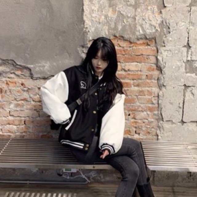 [CÓ ẢNH THẬT] ÁO BOMBER- ÁO BÓNG CHÀY TAY DA CHẤT DẠ ÉP SHOP JUM.CLOSET | BigBuy360 - bigbuy360.vn