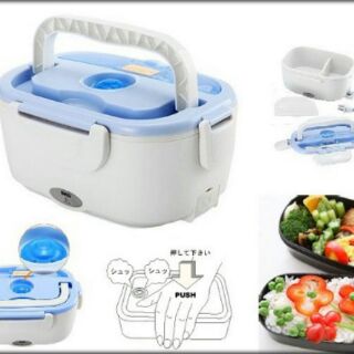 Hộp cơm hâm nóng tự động ruột inox