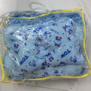 Bộ nệm kate sơ sinh viền bèo