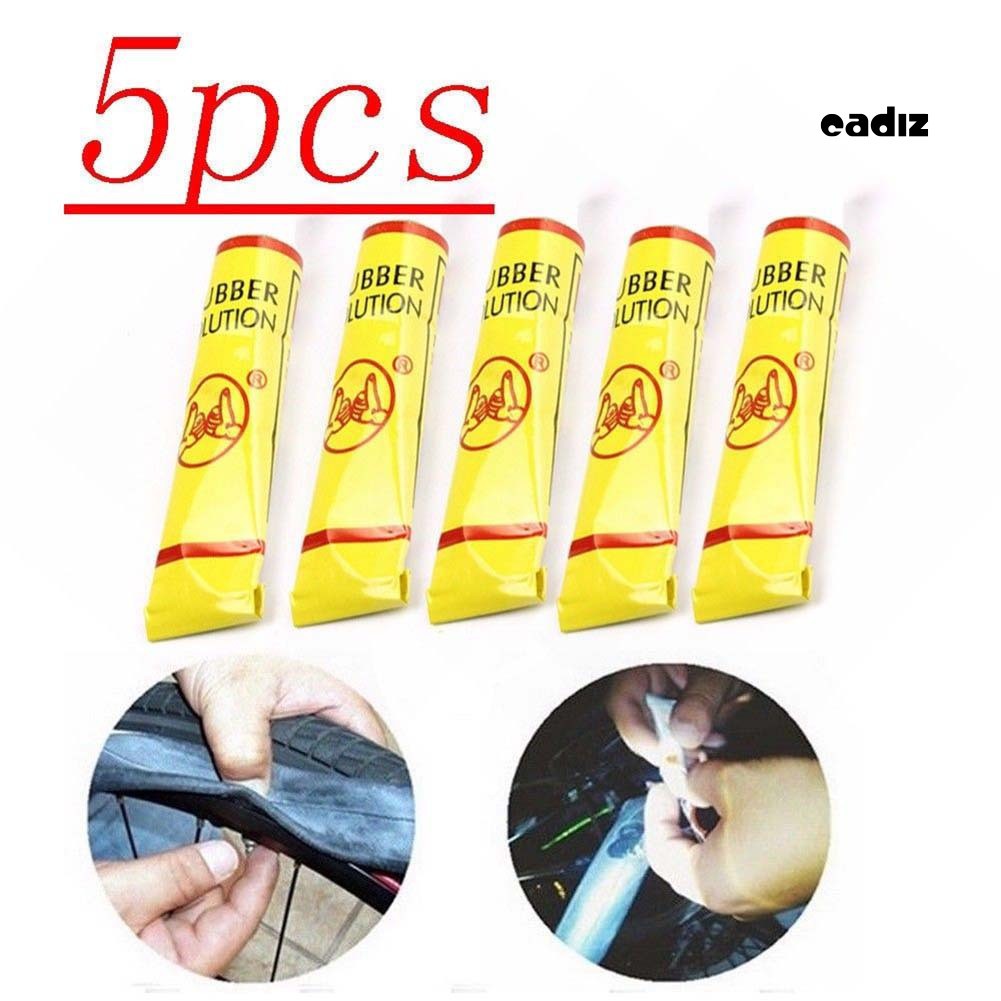 Bộ 5 Tuýp Keo Dán Vá Lốp Xe Đạp Tiện Lợi