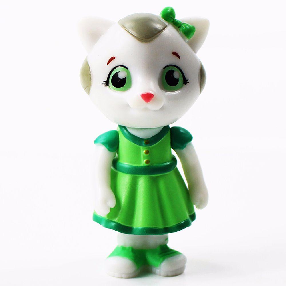 DARNELL Mô Hình Nhân Vật Hoạt Hình Kittycat Elaina Prince Thứ Tư Để Bàn Trang Trí