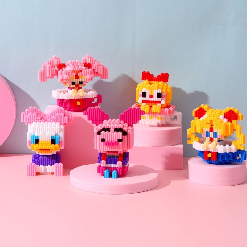 LEGO LẮP RÁP MÔ HÌNH 3 MINI ĐỘI CHÓ CỨU HỘ, MICKEY, BIỆT ĐỘI ANH HÙNG AVENGERS, ONE PIECE, HELLO KITTY