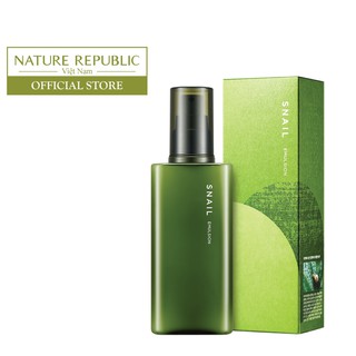 Sữa dưỡng da cho Nam NATURE REPUBLIC Snail Solution Homme Emulsion 145ml