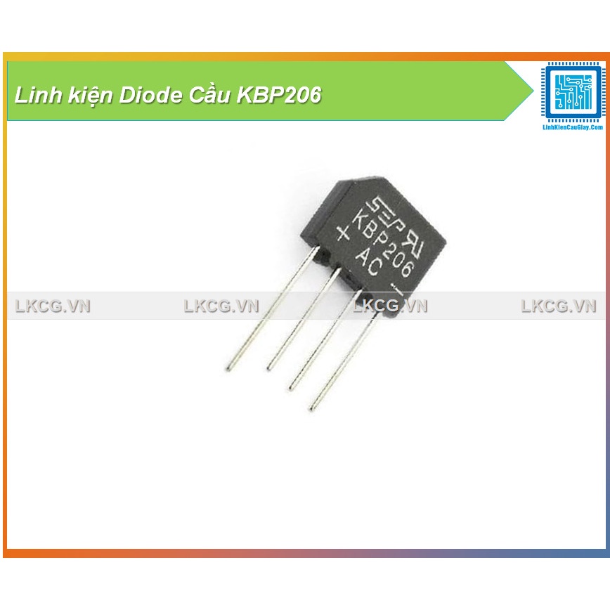 Linh kiện Diode Cầu KBP206