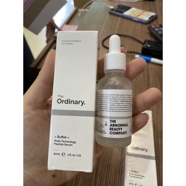 Tinh Chất Chống Lão Hoá The Ordinary Buffet Multi-Technology Peptide Serum 30ml