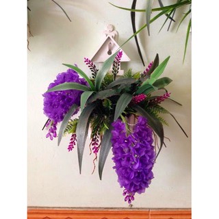 Nguyên liệu hoa pha lê lan treo tường