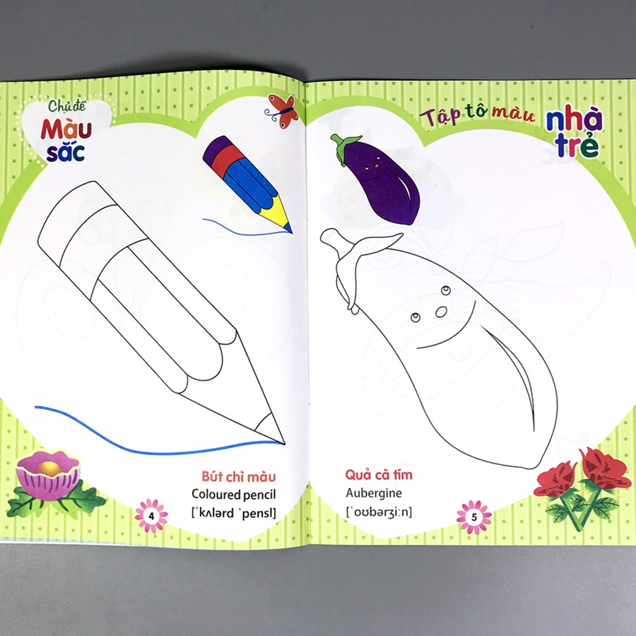 Sách - Tập Tô Màu Nhà Trẻ - Chủ Đề: Màu Sắc | BigBuy360 - bigbuy360.vn