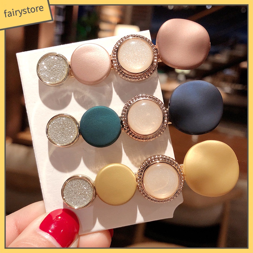 Kẹp Tóc Đính Đá Lấp Lánh Dành Cho Nữ