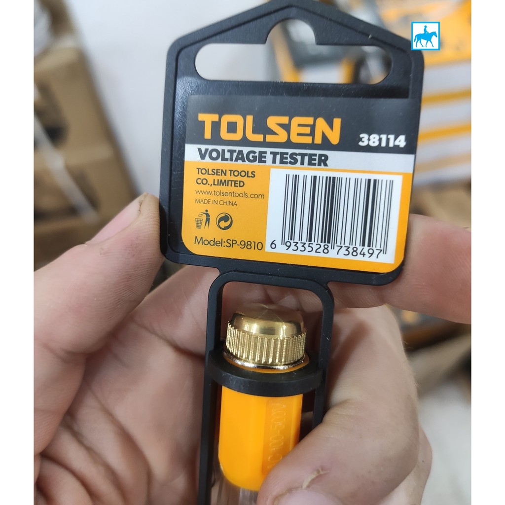 BÚT THỬ ĐIỆN 140mm Voltage Tester TOLSEN 38114