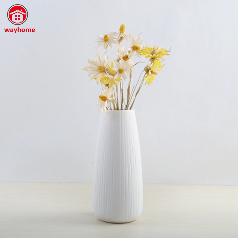 Bình hoa bằng gốm trang nhã hiện đại trang trí nhà