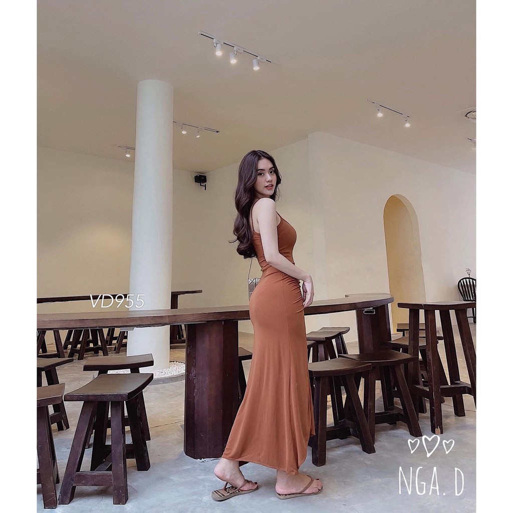 💝 FREESHIP 💝 Đầm Dự Tiệc Đầm đuôi cá nhún sẻ mới VD955 [Mẫu Mới Hè 2021] | BigBuy360 - bigbuy360.vn