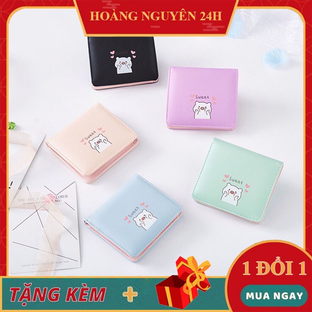 Ví Nữ Forever Young Chú Heo Thả Tim V303 Hot Trend Siêu Xinh