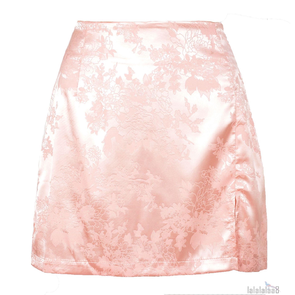 Chân Váy Lưng Cao Hoạ Tiết Hoa Thiết Kế Xẻ Quyến Rũ | BigBuy360 - bigbuy360.vn