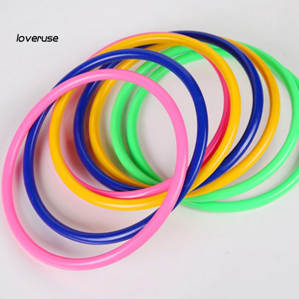 Set 12 đồ chơi vòng ném nhiều màu thú vị vui nhộn dành cho bé