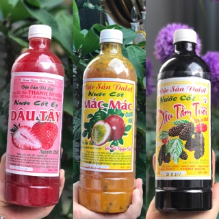 Chai 1 lit Nước Dâu Tằm Đà Lạt