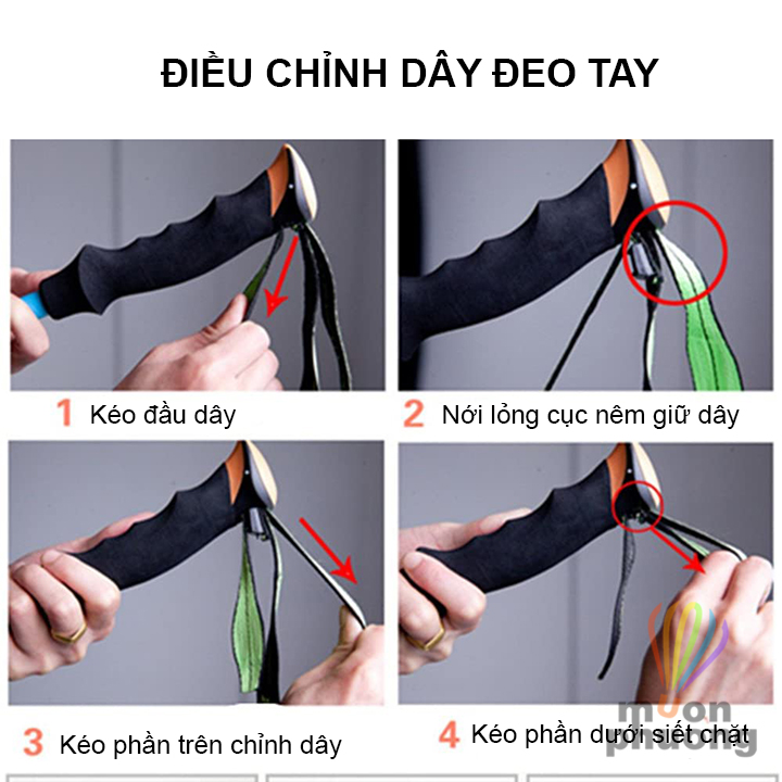 [FRSHIP20K] Gậy leo núi trekking gậy 3 khúc đa năng Paceleader - MUÔN PHƯƠNG SHOP