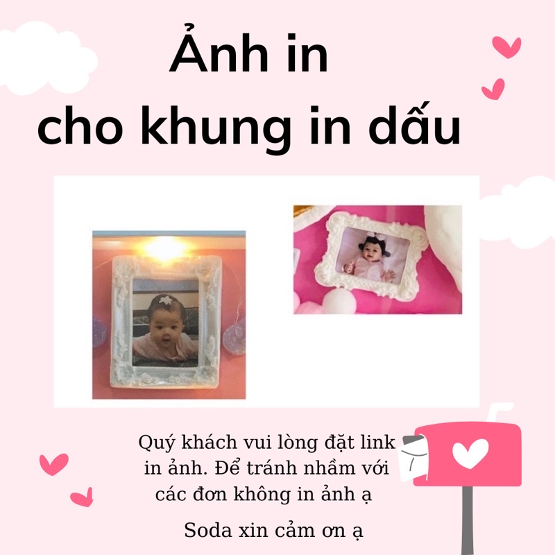 Ảnh in cho khung in dấu - Sticker theo năm sinh