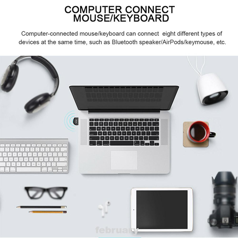 Bộ Chuyển Đổi Bluetooth Không Dây V5.0 Đa Năng Kèm Ăng Ten Cho Pc | BigBuy360 - bigbuy360.vn