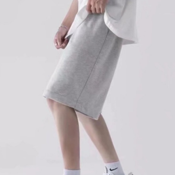 Quần Short Thể Thao Ống Rộng Màu Trơn Thời Trang Hàn Quốc Cho Nam Nữ