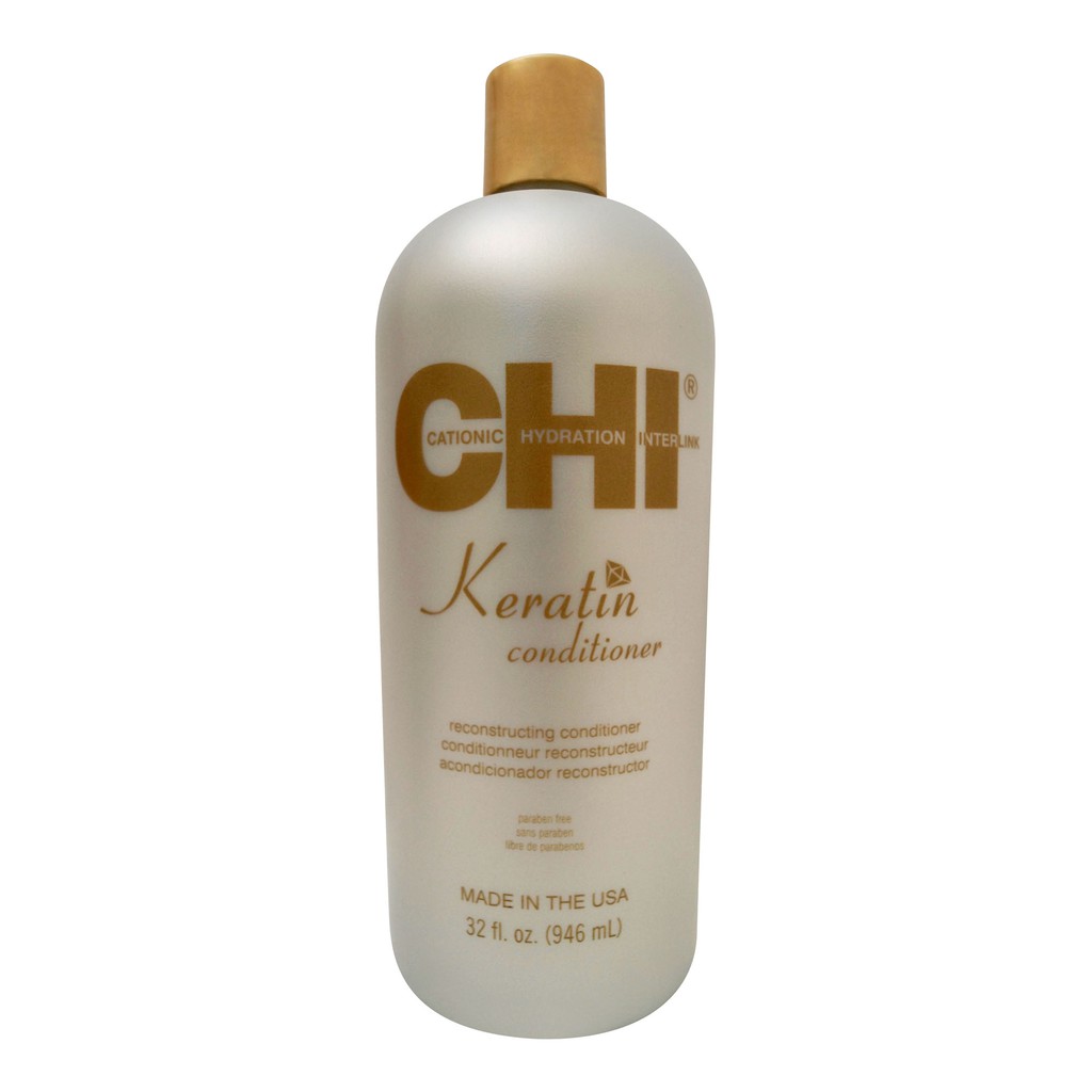 Dầu xả phục hồi tóc CHI Keratin Conditioner 946ml