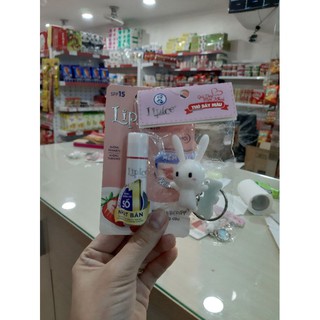 Son dưỡng Lipice Hương Dâu tặng móc khóa cute