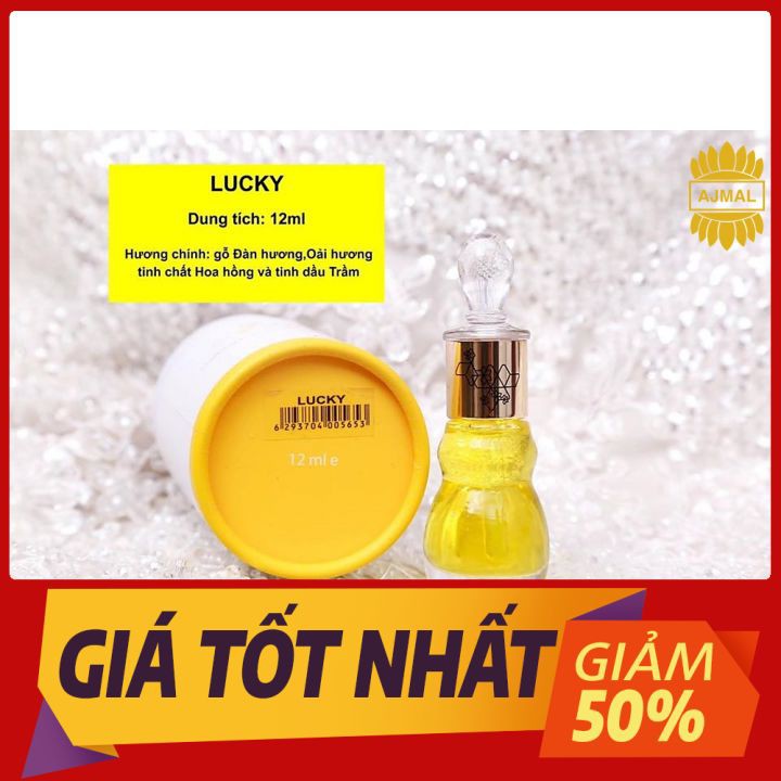 Tinh dầu nước hoa Ajmal Dubai 💯Free Ship💯 Mùi Lucky, Lôi cuốn, Sexy, Ngọt Ngào, Sắc Nét