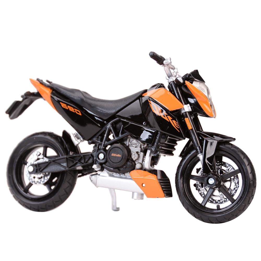 Maisto 1:18 KTM 690 Duke Die Cast Đồ chơi mô hình tĩnh mô tô sưu tầm