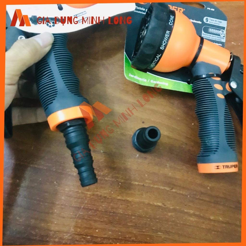 Vòi xịt tưới cây đa năng 9 chế độ tưới, chật liệu ABS nhẹ, có thể điều chỉnh lực phun